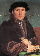 Unknown Young Man at his Office Desk sf HOLBEIN, Hans the Younger